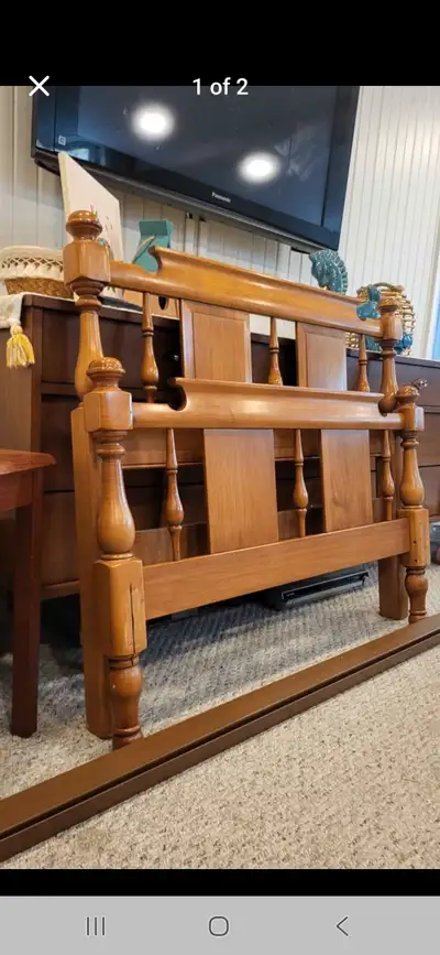 PINE Twin Bed Frame, View more