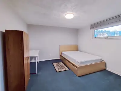 1-Bedroom 1-Bath Half-Ground Basement Apartment Unit