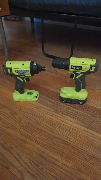RYOBI Drill/Driver and Impact Kit, View more