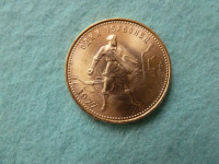 10 Ruble Chervonetz 1977 year 1/4 Oz. Gold
