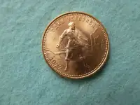 10 Ruble Chervonetz 1977 year 1/4 Oz. Gold