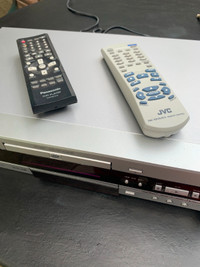 JVC and Panasonic DVD/CD Player