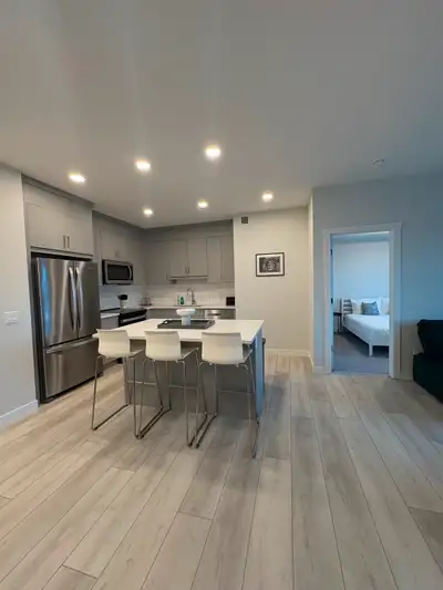 Brand new 2bed 2bath condo available for stampede