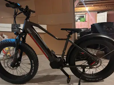 Selling my electric bike barely used with only 0.1 km on it, literally like brand new. Retail price...