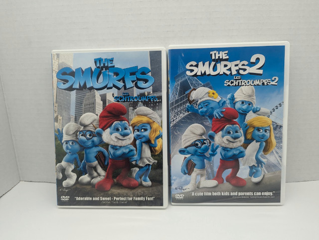 The Smurfs 1 and 2 DVD in CDs, DVDs & Blu-ray in Calgary