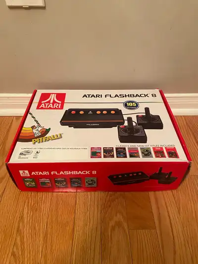 Atari Flashback 8 Classic Game Console 105 Built In Games in Box, View more