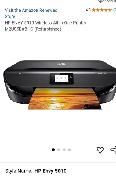 HP Envy 5010 Printer, View more