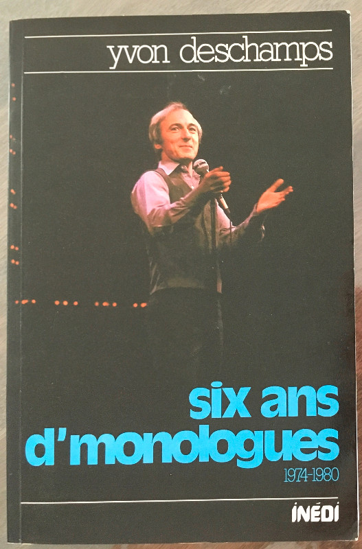 Yvon Deschamps - six ans d’monologues (1974-1980) dans Manuels  à Trois-Rivières
