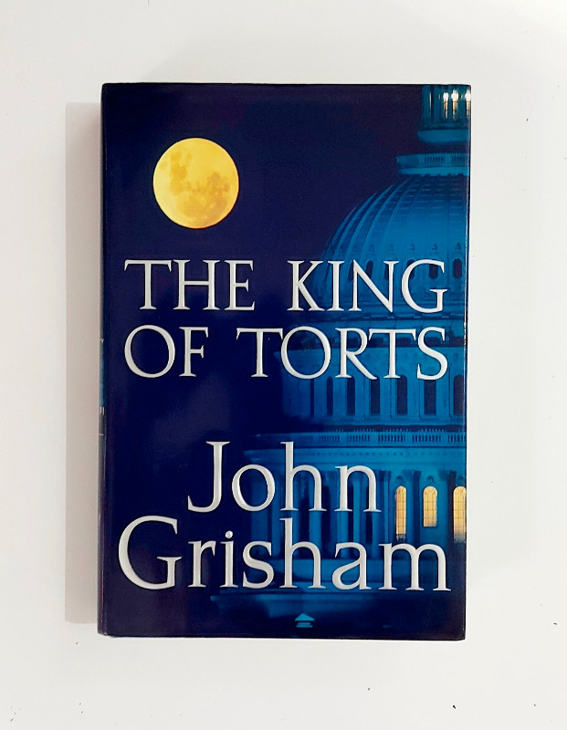 Roman - John Grisham - The King of Torts - Anglais -Grand format dans Ouvrages de fiction  à Granby