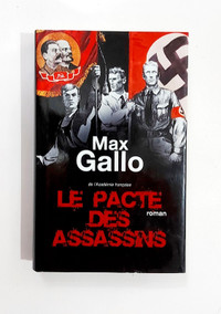 Roman - Max Gallo - Le pacte des assassins - France Loisirs - FM