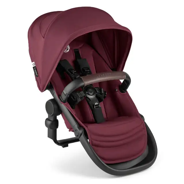 Bugaboo Kangaroo Sibling Seat - Dark Cherry in Strollers, Carriers & Car Seats in Markham / York Region - Image 4