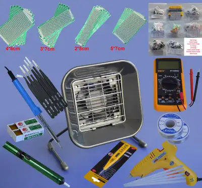 Iron Solder Repair Tools Kit Electric Rework Soldering 159000, View more