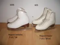 patins pro artstiques  Risport size 7 US femme figure skates