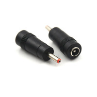 DC Power Adapter Connectors 5.5x2.1mm Female to 3.5x1.35mm Male