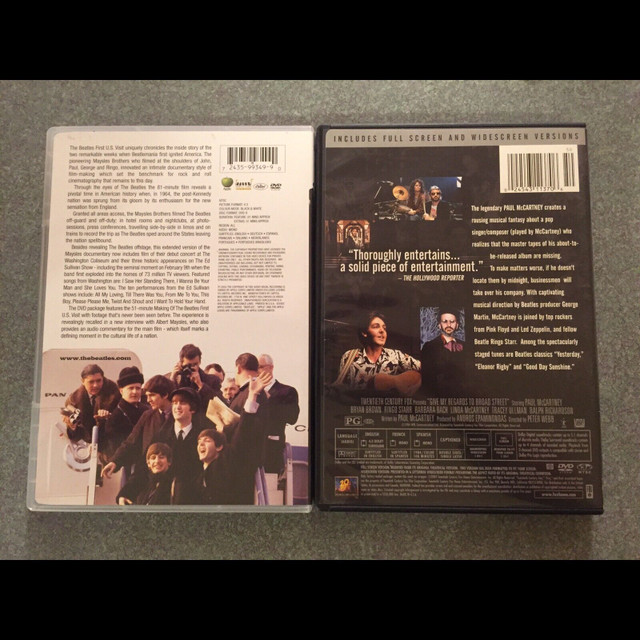 The Beatles First U.S. Visit Paul McCartney Give My Regards To in CDs, DVDs & Blu-ray in Calgary - Image 2