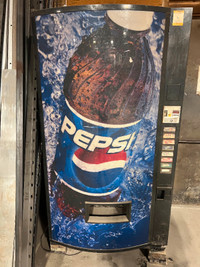 Pepsi, Drink, Beverage Vending Machine - Dispenses Cans - AS IS