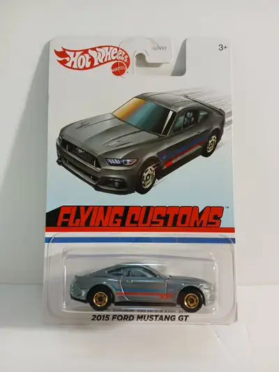 2015 Ford Mustang GT 2020 Hot Wheels Flying Customs 1:64 Scale $3
