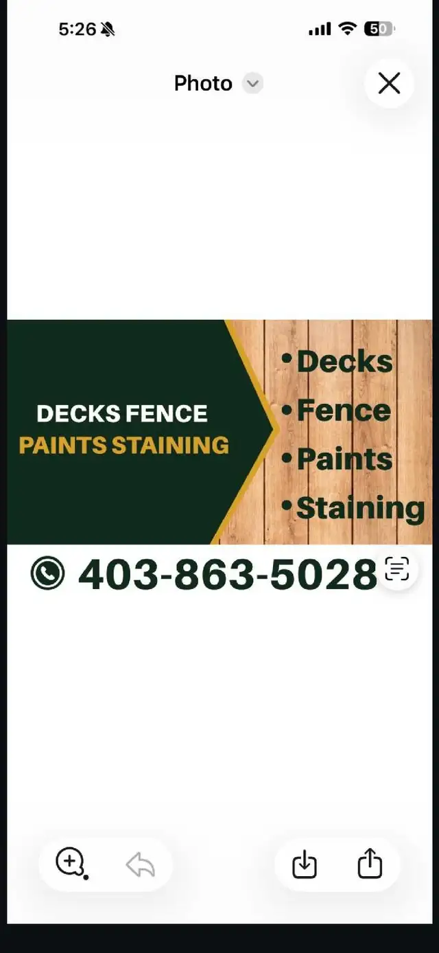 Painting or Staining for Fences and Decks
