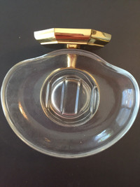 Valsan Brass Soap Dish & Tissue Holder