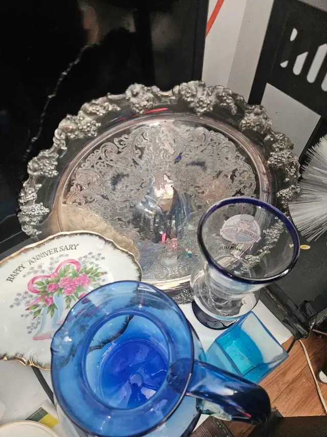 Triple plated Silver dinnerware collection 65203780322946123