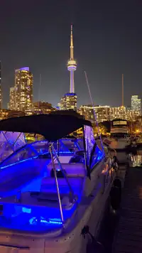 270 Sundancer Cruiser Boat - slip in downtown Toronto Marina!