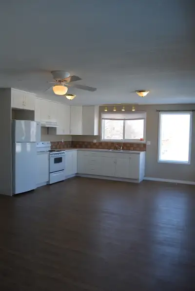 Main Floor 3 bedroom 2 bathroom 4plex Unit BW$ 690.00 or $1495.00 monthly Open concept with 3 large...