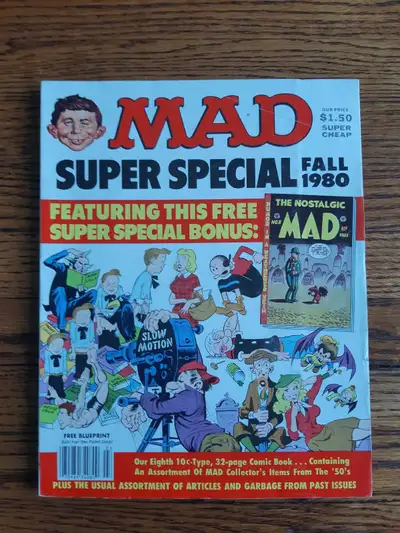 MAD SUPER SPECIAL #32 MAGAZINE WITH MAD COMIC #8 , View more
