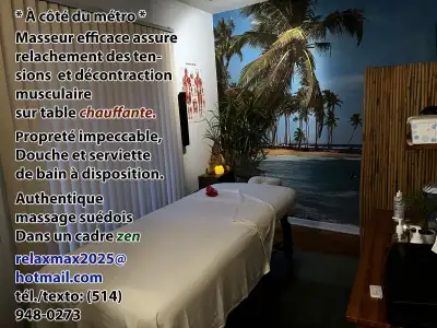MASSAGE SUÉDOIS PAR HOMME, View more