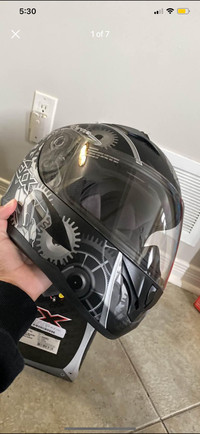 motorcycle helmet youth medium
