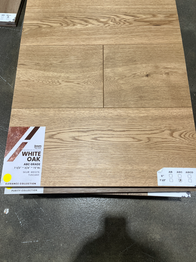 GREEN TOUCH FLOORS "TUSCANY" ENGINEERED HARDWOOD WHITE OAK SALE!, View more