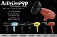 NEW BaBylissPRO Slip On Diffuser for Volare v1 & Portofino dryer