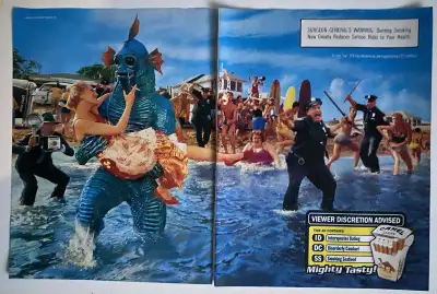 1999 Camel Cigarettes Original 2 Pg Ad, View more