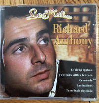 CD ** LES MEILLEURS ** de RICHARD ANTHONY