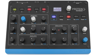 New Waldorf Protein Wavetable Synth, View more