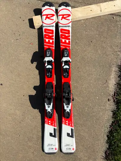 Rossignol Hero Junior Skis 110 cm with Integrated Bindings - OBO, View more