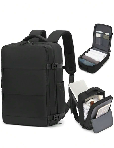 Water-Proof Multifunctional Black Laptop/Luggage Bag - NEW, View more