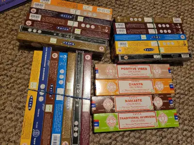 Incense 25 packs ...candles..statues..more, View more