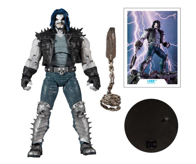 McFarlane Toys DC MULTIVERSE DC REBIRTH   LOBO  7" ACTION FIGURE in Toys & Games in Thunder Bay - Image 4
