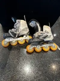 Mission Inhaler FZ-5 Roller Hockey Size 3E Inline Skates