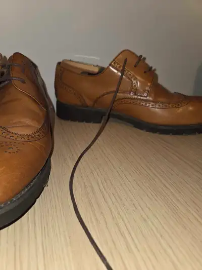 Sofani Brown Wingtip Shoes, View more