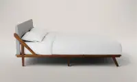 Endy Solid Wood Bed Frame Queen size - Lit en bois massif
