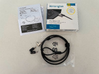 Kensington Microsaver 2.0 Keyed Cable Lock for Laptops- New