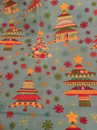 #8, Xmas Cotton fabric brand new, use for sewing, crafts etc