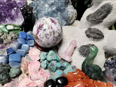 Crystals & Fossils For Sale , View more