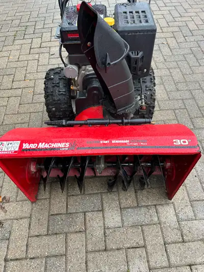 Yard Machines 30-inch Snowblower, View more