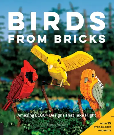 BIRDS FROM BRICKS LEGO instructions book!, View more