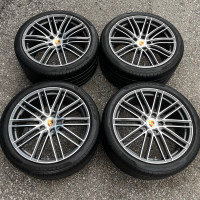 21" Porsche Panamera Forged Wheels(Original)w/ Pirelli A/S Tires