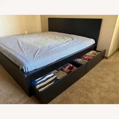 Ikea ( Malm) King Size Bed , View more