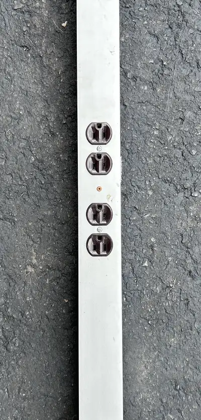 a long electronic outlet bar for DIY and garage, View more