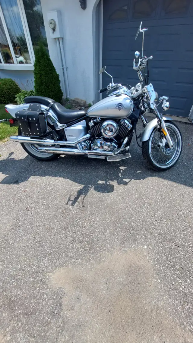2002 Yamaha V-Star Custom in Street, Cruisers & Choppers in Kawartha Lakes - Image 2
